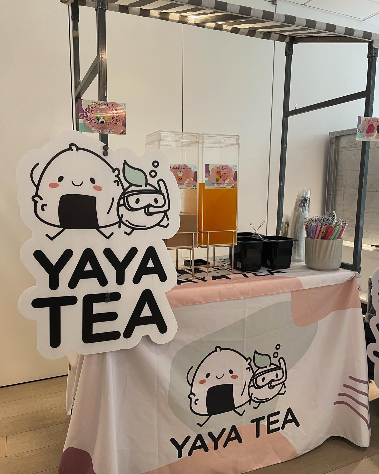 bubble tea at work